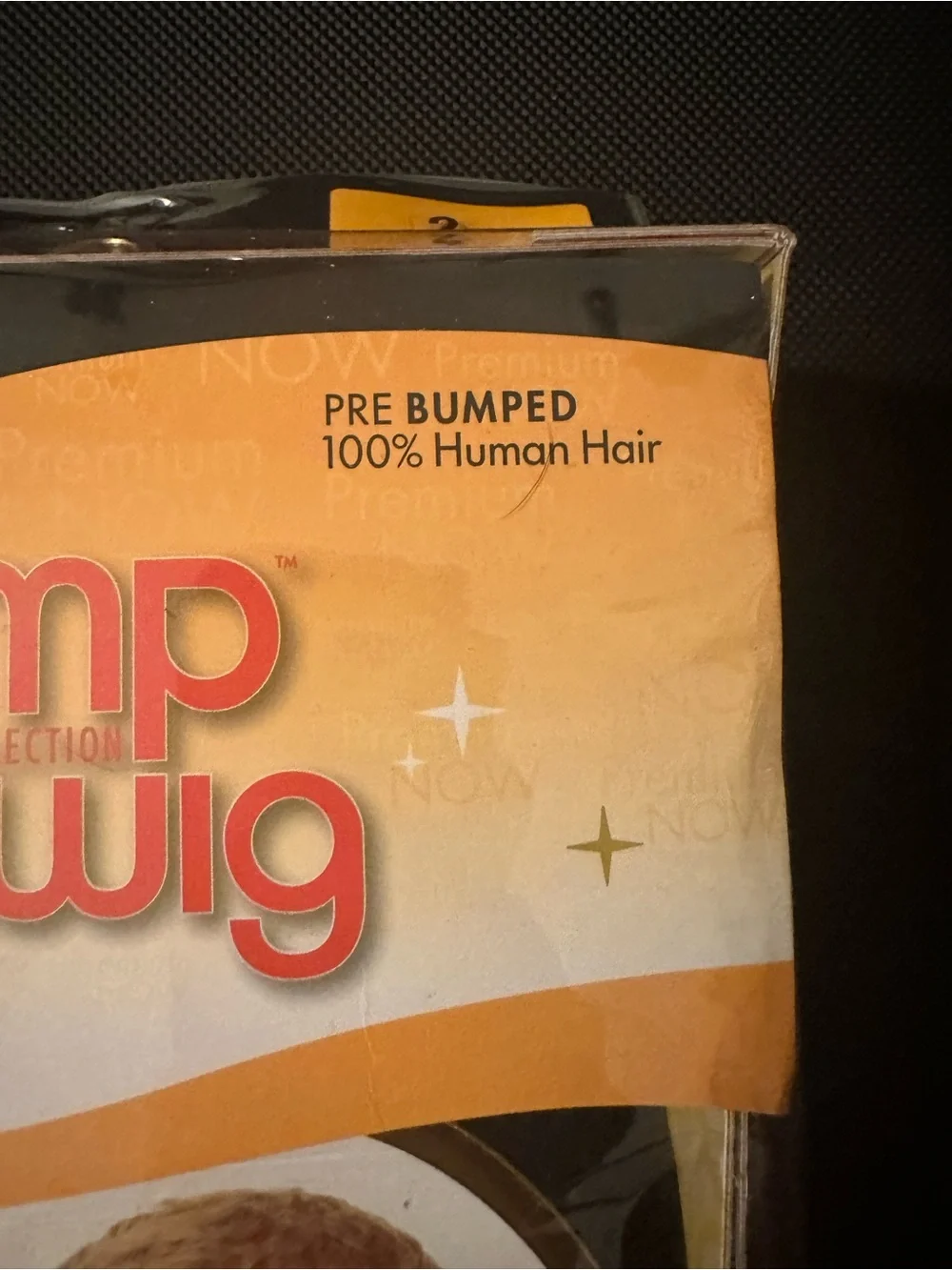 Bump Wig NWT Human Hair